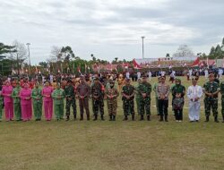 TNI Rampungkan Misi Pembangunan Desa di Berau, Kalimantan Timur