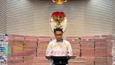 KPK Pamerkan Uang Rampasan Rp 300 Miliar Terkait Kasus Korupsi Investasi Fiktif PT Taspen