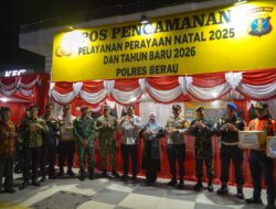 Forkopimda Berau Laksanakan Patroli Sinergitas, Pastikan Ibadah Natal 2025 Aman dan Kondusif