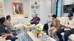 Wagub Seno Aji Sambut Hangat PJI, Siap Dukung Program Kerja dan Peningkatan SDM Pers.