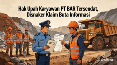 Hak Upah Karyawan PT BAR Tersendat, Disnaker Klaim Buta Informasi.