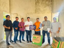 Program TJSL Bantuan Sarana Ibadah, KKT Dukung Pembangunan Masjid Nurul Iman.