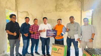 Program TJSL Bantuan Sarana Ibadah, KKT Dukung Pembangunan Masjid Nurul Iman.