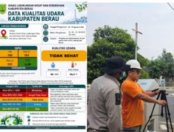 Kualitas Udara Tanjung Redeb Masuk Kategori Tidak Sehat Akibat Karhutla Berkepanjangan