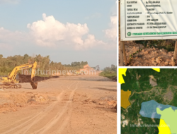 Begal kawasan Hutan! Proyek Jalan Sambaliung Diduga Tabrak Hukum dan Aset Negara.