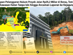Dugaan Pelanggaran Hukum Proyek Jalan Rp25,2 Miliar di Berau, Tembus Kawasan Hutan Tanpa Izin hingga Ancaman Laporan ke Kejagung
